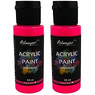 Artmagico Premium 59 ml, Peach Red, pack of 2 - Acrylic Paints