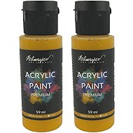 Artmagico Premium 59 ml, Yellow Orcha, pack of 2 - Acrylic Paints