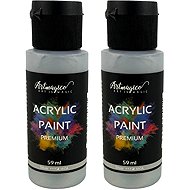 Artmagico Premium 59 ml, Silver, pack of 2 - Acrylic Paints