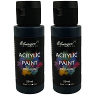 Artmagico Premium 59 ml, Black, pack of 2 - Acrylic Paints