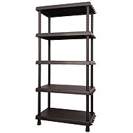 ArtPlast Shelf DAVIDE, variable shelf height, width 82 cm - Shelving Unit
