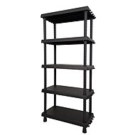 ArtPlast Davide + D+70355 Shelf with variable shelf height, 5 shelves, width 72 cm - Shelving Unit