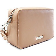 Arwel beige leather crossbody handbag Perrin - Handbag