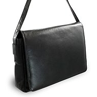Arwel black leather flap handbag Londen - Handbag