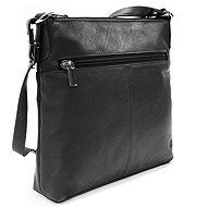 Arwel black leather crossbody handbag Vatie - Handbag