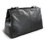 Arwel black leather shoulder bag Agrican - Handbag