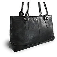 Arwel black leather shoulder bag Arya - Handbag