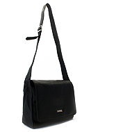 Arwel black leather flap handbag Emalien - Handbag