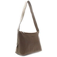 Arwel Taupe Leather Handbag Amilies - Handbag