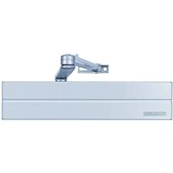 ASSA ABLOY Door closer DC340, without sliding arm, silver - Door closer
