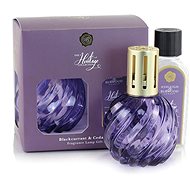 Ashleigh & Burwood PURPLE catalytic lamp and refill set BLACKCURRANT & CEDARWOOD - Fragrance Lamp