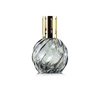 Ashleigh & Burwood Large catalytic lamp SPIRAL GREY glass grey - Fragrance Lamp
