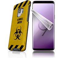 My case "At your own risk" + protective film for Samsung Galaxy S9 - Protective Case by Alza