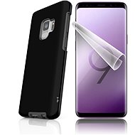 My black &amp; black case + Samsung Galaxy S9 protective film - Protective Case by Alza