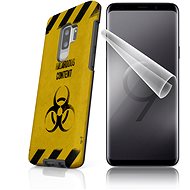 My case "at your own risk" + protective foil for Samsung Galaxy S9 Plus - Protective Case by Alza