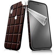 My Case "Chocolate" + Protective Foil for APPLE iPhone XR - Protective Case by Alza
