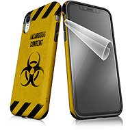 My Case "At Your Own Risk" + Protective Foil for APPLE iPhone XR - Protective Case by Alza
