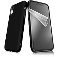 My Case "Pitch-black" + Protective Foil for APPLE iPhone XR - Protective Case by Alza