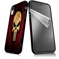 My Case "Skull" + Protective foil for APPLE iPhone XR - Protective Case by Alza