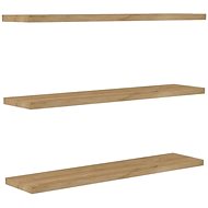 ASIRGROUP Wall shelf AMAURY - 3 pieces, sapphire oak - Shelf