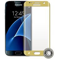 ScreenShield Tempered Glass Samsung Galaxy S7 G930 Gold - Üvegfólia