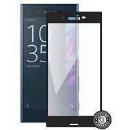 Screenshield SONY Xperia XZ F8331 for display, black - Glass Screen Protector
