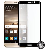 ScreenShield Mate 9 (full COVER BLACK metallic frame) Tempered Glass protection - Glass Screen Protector