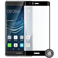 Screenshield Huawei P9 Plus VIE-L09 Tempered Glass Protection (full COVER BLACK metallic frame) - Glass Screen Protector