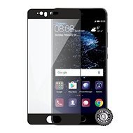 Screenshield HUAWEI P10 Tempered Glass Protection (Full Cover - Black) - Glass Screen Protector