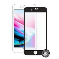 Screenshield APPLE iPhone 8 Plus Tempered Glass Protection (Full Cover - Black) - Glass Screen Protector