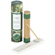 ASHLEIGH & BURWOOD Mini Reed Diffuser Set with Ceramic Stand CITRUS & SANDALWOOD 12cm - Incense Sticks