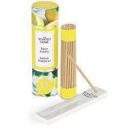 ASHLEIGH & BURWOOD FRESH LEMON mini reed diffuser set with ceramic holder 12cm - Incense Sticks