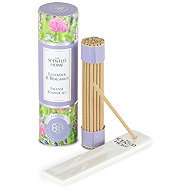 ASHLEIGH & BURWOOD Mini Reed Diffuser Set with Ceramic Stand LAVENDER & BERGAMOT 12cm - Incense Sticks