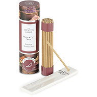 ASHLEIGH & BURWOOD MOROCCAN SPICE mini reed diffuser gift set with ceramic stand 12cm - Incense Sticks