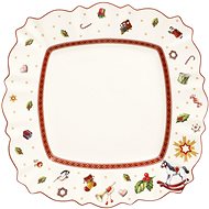 Villeroy & Boch Christmas shallow plate Toy's delight square, white - Plate