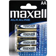 Maxell AA Alkaline batteries, blister 4 pcs - Disposable Battery