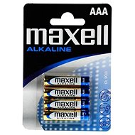 Maxell AAA Alkaline batteries, blister 4 pcs - Disposable Battery