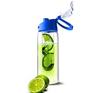 ASOBU Bottle FLAVOUR 2 GO 600ml Blue with Infuser - Drinking Bottle