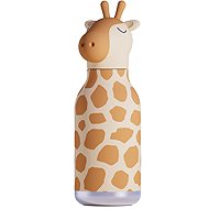 Asobu Beast Bottles Drinking bottle with straw Giraffe 460 ml - Children's Thermos