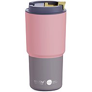 Asobu Pick Me Up Travel Thermo Mug Pastel peach/orange 650 ml - Thermal Mug