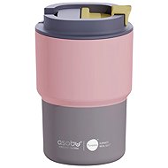 Asobu Mini Pick-up Travel Thermo Mug Pastel peach/orange 350 ml - Thermal Mug