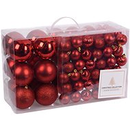 EH EXCELLENT HOUSEWARE Christmas decorations - balls, red, 94 pcs - Christmas Ornaments