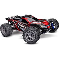Traxxas Rustler 1:10 2BL 4 WD red - Remote Control Car