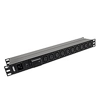 Aten 19'' power panel 1U, 17 × C13 + 1 × C19, C20 fork, 3 m - Surge Protection Socket Strip