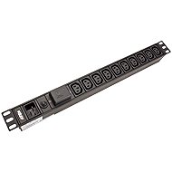 Aten 19'' power panel 1U, 10 × socket C13, fork C20 - Surge Protection Socket Strip