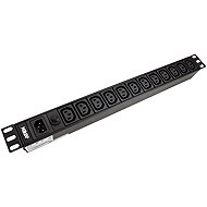 Aten 19" power panel 1U, 12 × socket C13, input C14, 3 m - Surge Protection Socket Strip