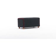 Atelier del Sofa Mabel grey/pink - Ottoman