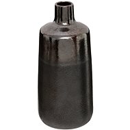ATMOSPHERA Ceramic vase Flower 24,5 cm black - Vase
