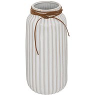 ATMOSPHERA Ceramic vase with decorative band 28,5 cm - Vase