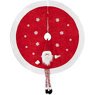 Atmosphera Carpet under the tree with Santa 90 cm - Christmas Tree Mat